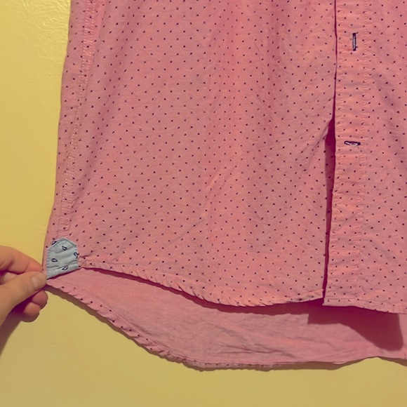 L Report Collection Men Casual Linen Shirt Short Sleeve Button Down Summer Beach - Picture 11 of 17